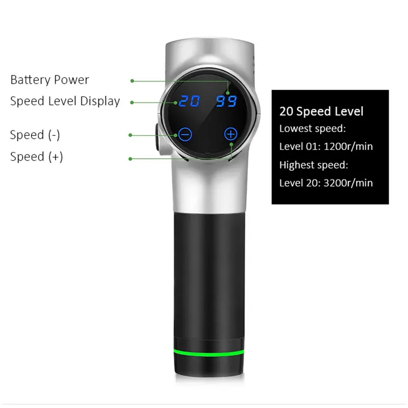 Muscle Massage Gun Deep Tissue Massager Therapy Gun Exercising Muscle Pain Relief Body Shaping Massage equipment dropship