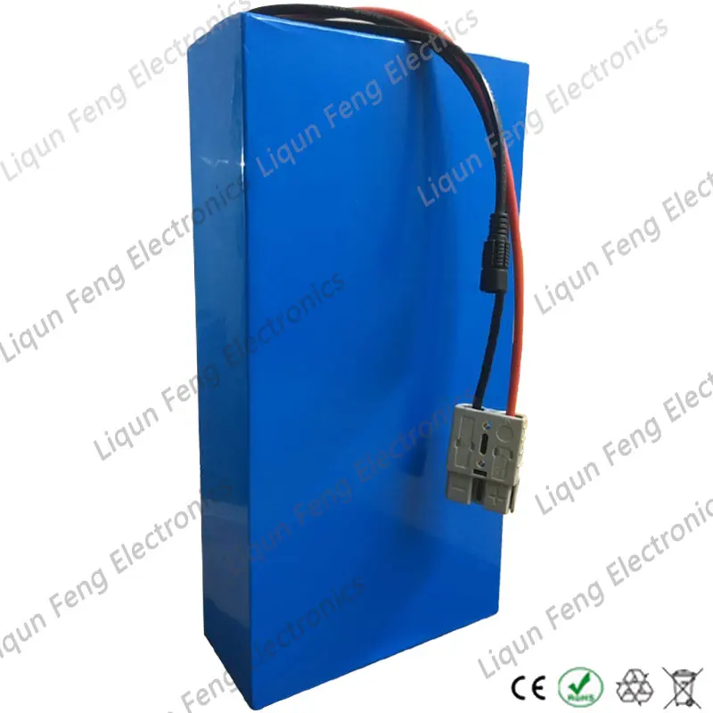 Flash Deal EU US No Tax 36V 1500W Battery 36V 45AH Electric Bicycle Battery 36V 45AH Ebike Lithium Battery Pack with 50A BMS+42V 5A Charger 2