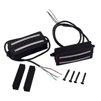 

7 String Guitars Bass Replacement Humbucker Neck Bridge Dual Coils Pickup Musical Instrument Parts Accessories