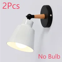 White NO Bulb 2Pcs