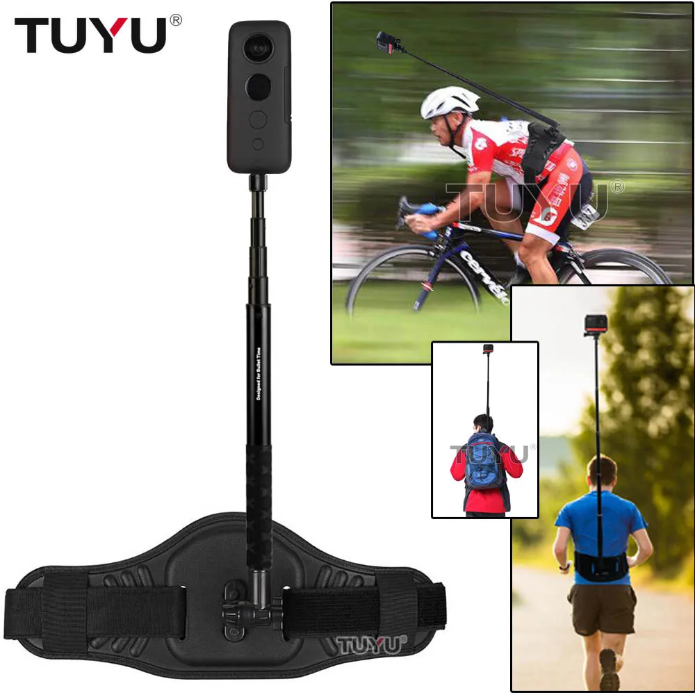 TUYU переносной кронштейн для талии + невидимая селфи-палка 360 Bullet Time Insta360 ONE R/X