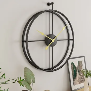 

LBER 55cm Large Silent Wall Clock Modern Design Clocks for Home Decor Office Hanging Wall Watch Clocks