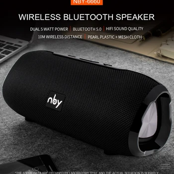 

Blueooth Speaker Portable Wireless Speakers Column Stereo Sound Subwoofer Wireless Soundbar Support TF Card USB Sound Box For PC