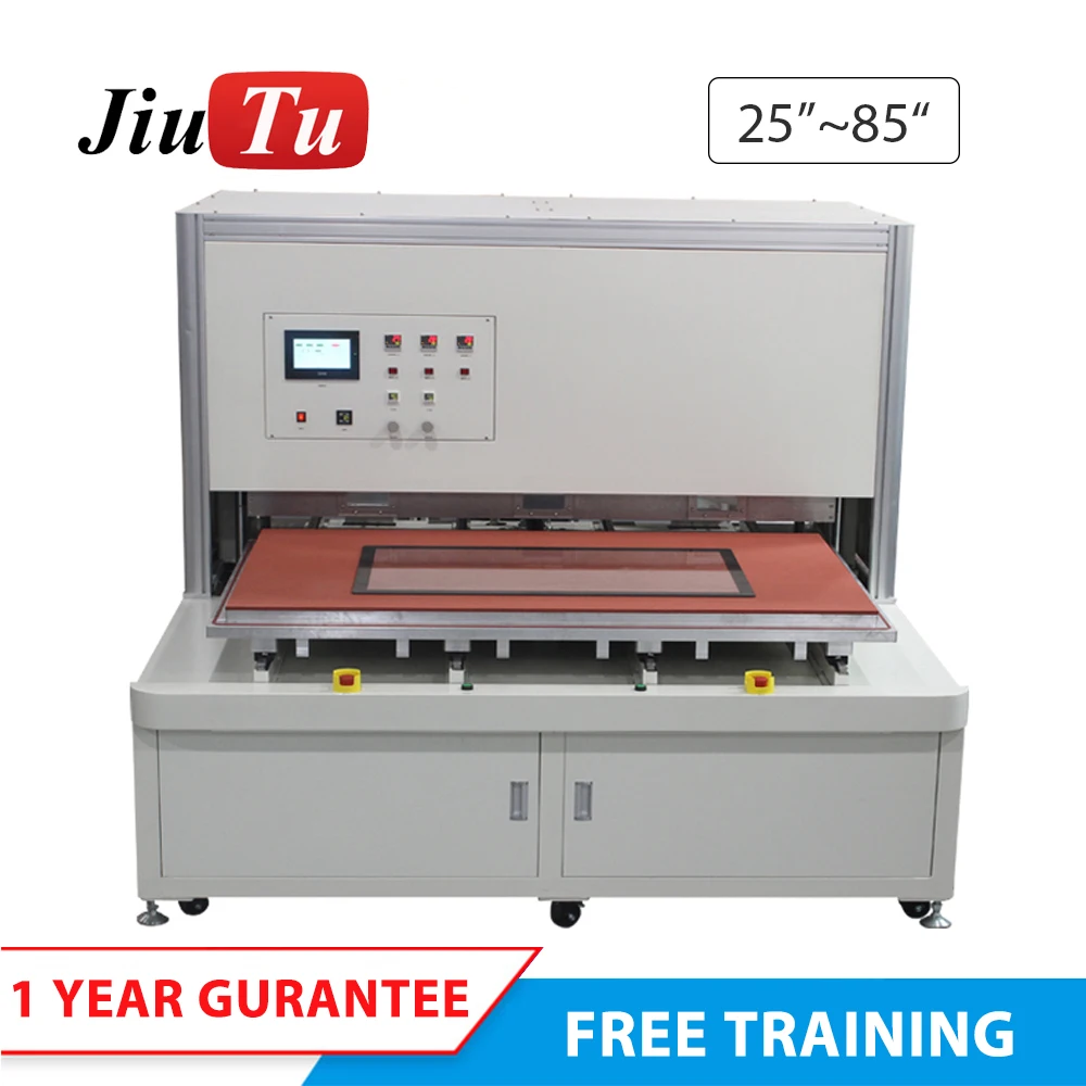 

65 inch LCD Glass Repair Advertising Airport Self-Service Equipment Vacuum OCA COF OCF SCA Laminating Machine Jiutu