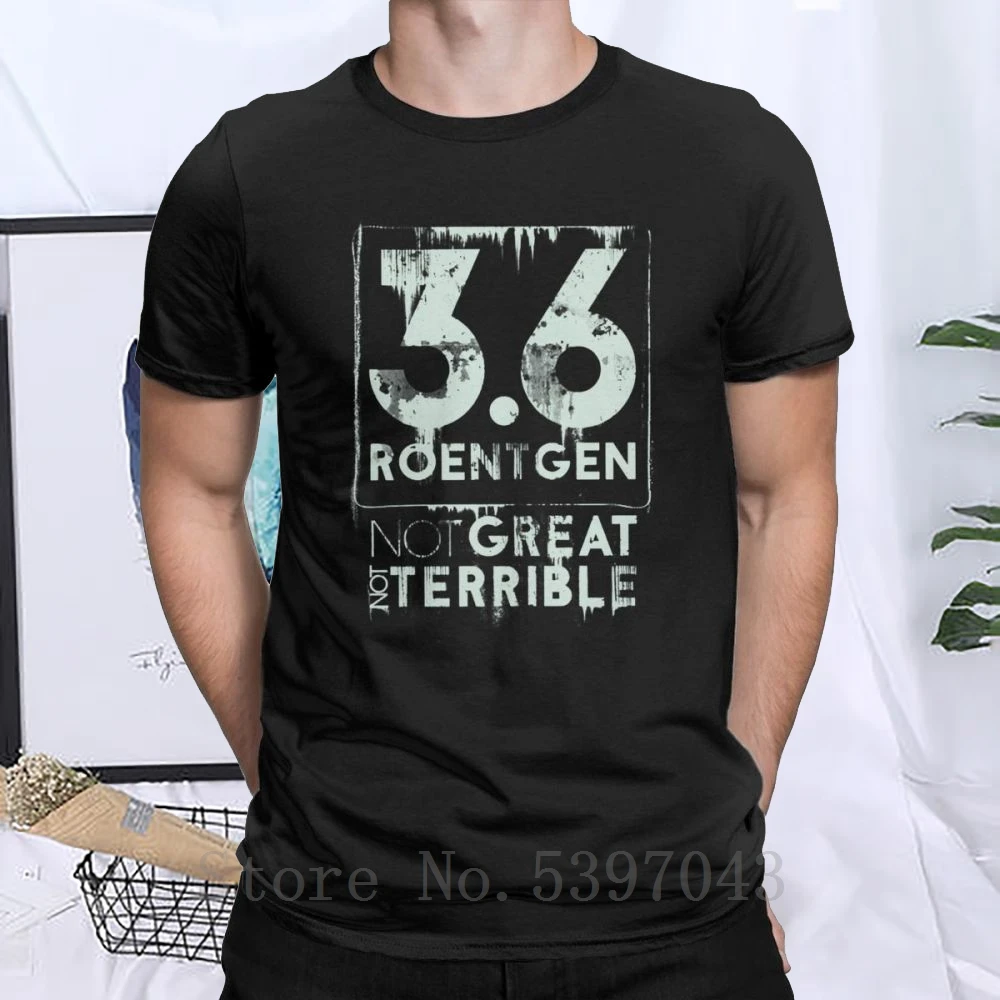 Men Chernobyl T Shirts Russia Nuclear Ussr Cccp Tv Show Pure Summer 100% Cotton Leisure Short Sleeve Tees Clothes T-Shirt |