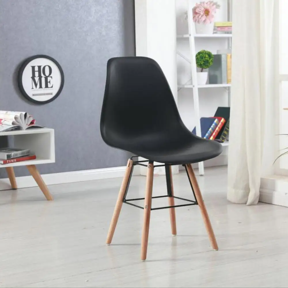 2pcs ChairsSimple assembly structure Solid wood dining chair with High Calibre PP Plastic seat Ideal for home office cafés 2pcs ChairsSimple assembly structure Solid wood dining chair with High Calibre PP Plastic seat Ideal for home office cafés