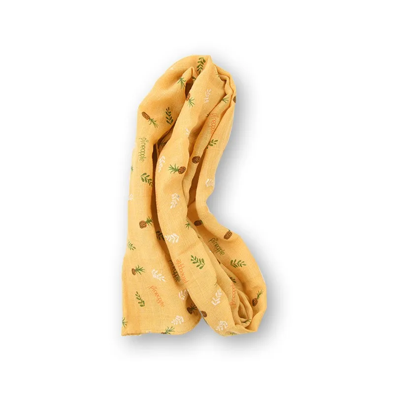 Детский шарф для девочек, модный бесконечный петлевой шарф, шарф с мультяшным принтом на осень и зиму - Цвет: Y
