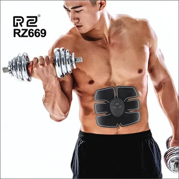 

RZ Hips Trainer Electric Muscle Stimulator Wireless Buttocks Abdominal ABS EMS Stimulator Fitness Body Slimming Massager Knits
