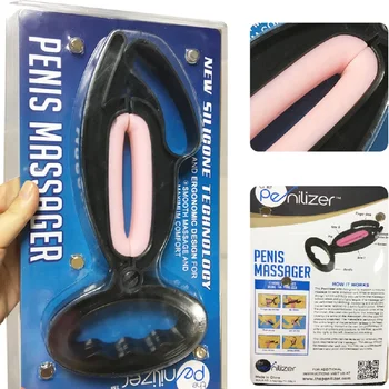 Popular Male Penis Stretch Massage Clip Penis Enlargement Exercise Penis Extender dick enlargement kit Adult Sex Toys for Men 5