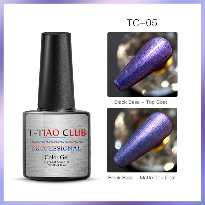 T-TIAO клубный Цвет УФ-гель для ногтей гибридные лаки для маникюра ногтей длительное полупостоянное впитывание УФ; светодиоды; ногти краски - Цвет: TK1586