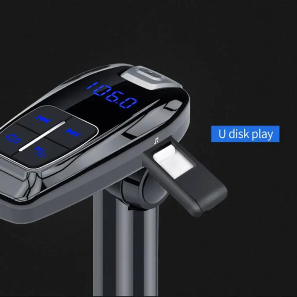 Автомобильный FM трансмиттер Bluetooth гарнитура MP3 плеер 3 0 USB зарядное устройство