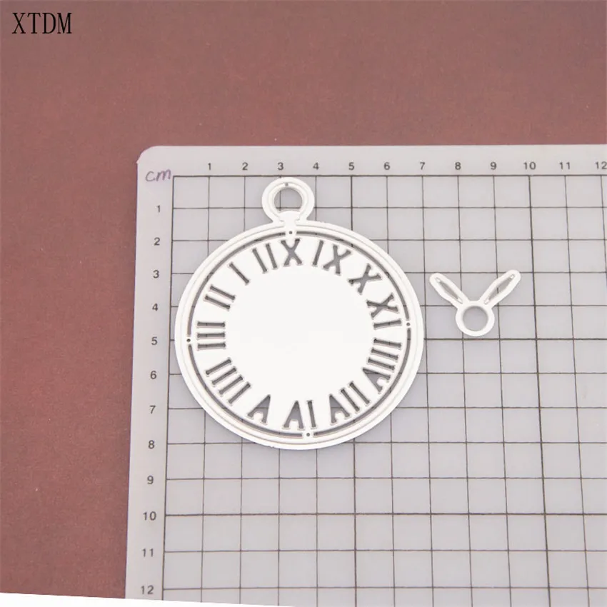 Cutting Dies Clock Metal Crafts Paper Die-cutting /diy Embossing ...