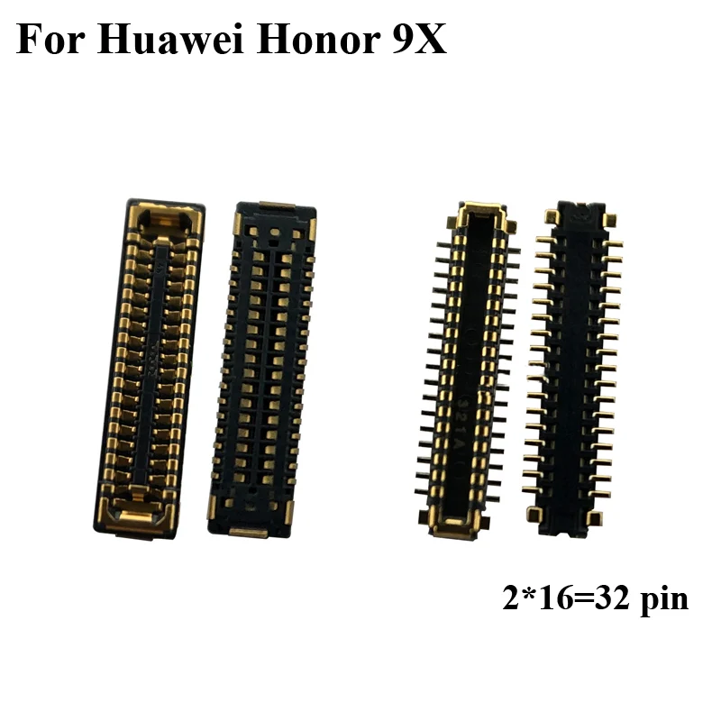 2 шт. коннектор FPC для Huawei Honor 9X 9 X с ЖК-дисплеем 6 59 дюйма материнская плата Honor9X logic |