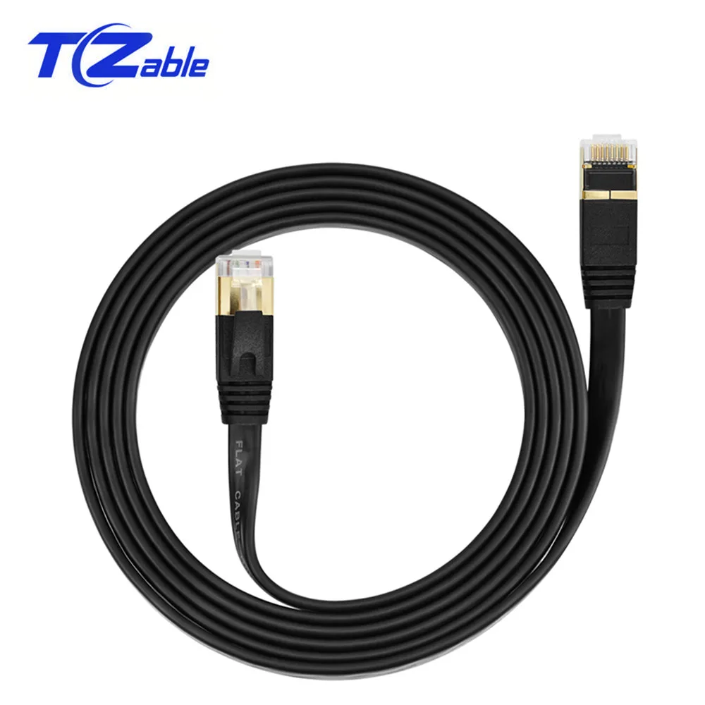 RJ45 Cable Ethernet Cat 7 Shielded Computer Network LAN Wire Cat7 Internet Cord Patchcord RJ 45 0.5m 1m 2m 3m 5m 10m 15m 20m