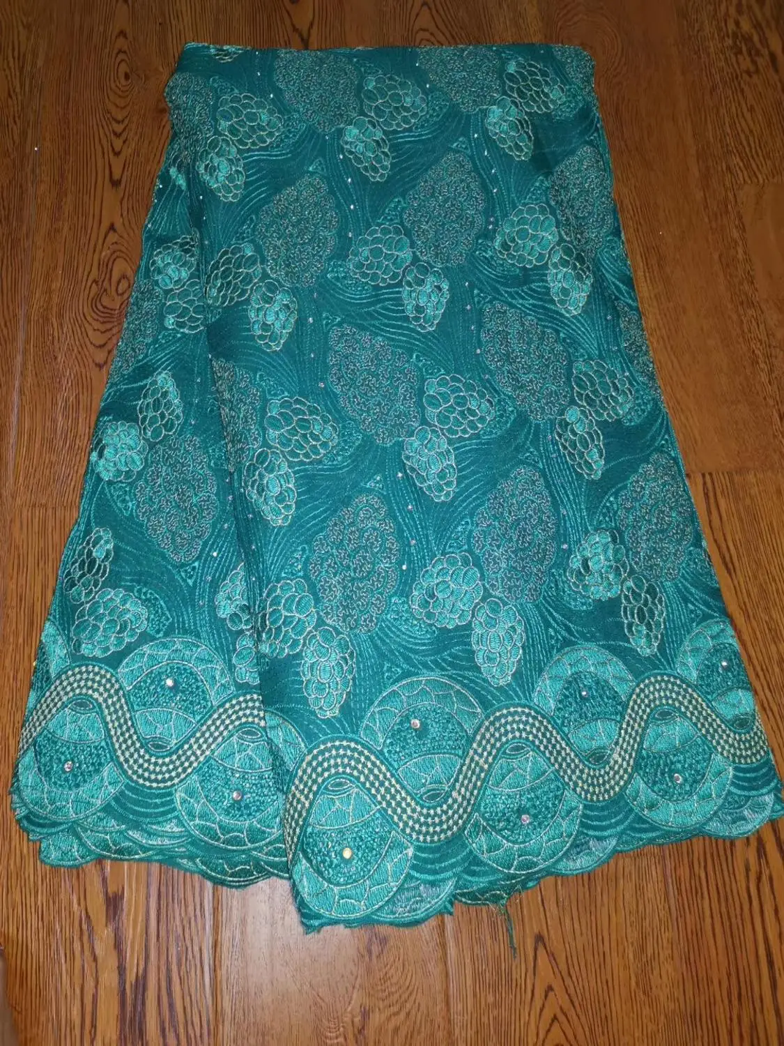 2019 новый дизайн ярко красный цвет вышивка виноградом нигерийская кружевная