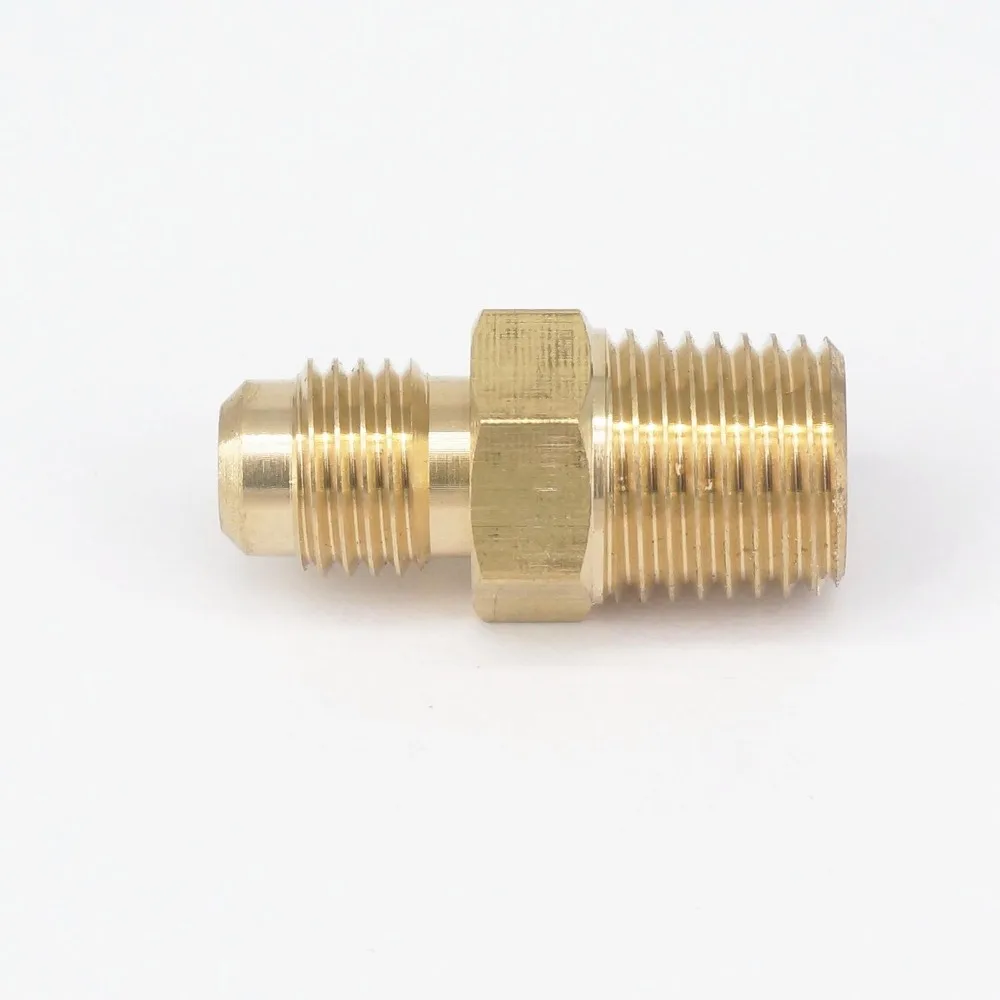 Buchse Adapter Buchse in Messing 1/4 " Bsp 7/16 UNF 20 Buchse Adapter Buchse in Messing 1/4 " Bsp 7/16 UNF 20