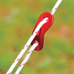 Tente en plein air avec 8 cordes, bouchon de cacahuètes en alliage d'aluminium, boucle de Parachute, verrouillage des tendeurs à bascule, Camping en plein air, 2020 