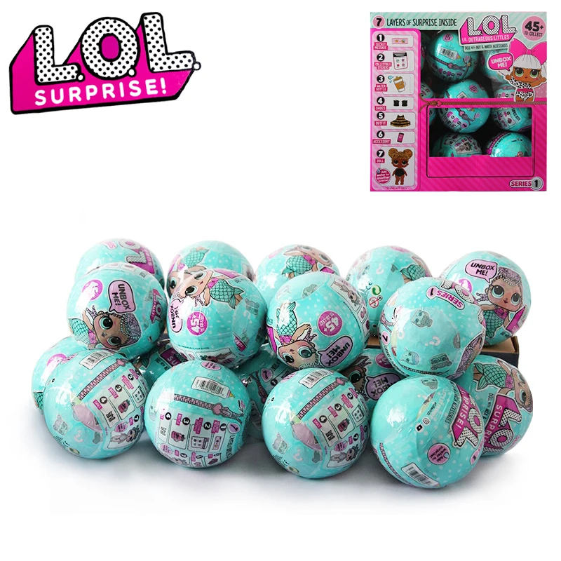 Набор игрушек lol Surprise оригинальные куклы с шариками поколение кукол красивыми