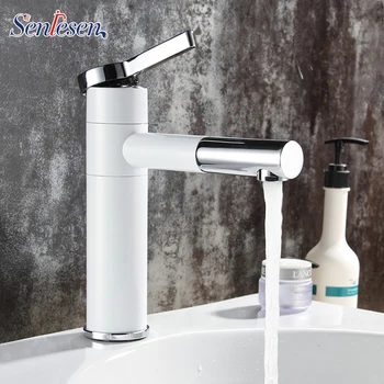 

Senlesen Basin Faucet Cold and Hot Water Mixer Torneira Da Bacia Single Handle Bathroom Tap