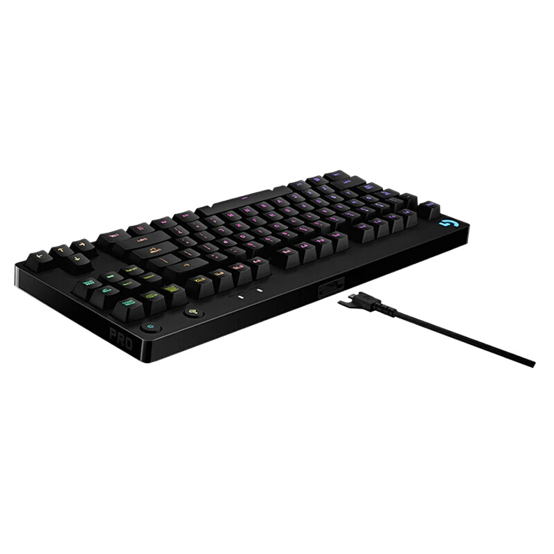 Оригинальная Проводная игровая Механическая эргономичная клавиатура Logitech G Pro X с