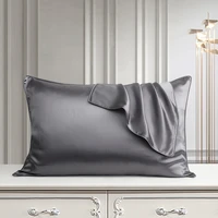 Satin Rayon Pillowcase Decorative Pillow Covers Solid Color Cover Pillow Bedding Pillow Case 40x60 50x75 Rayon Cover 1
