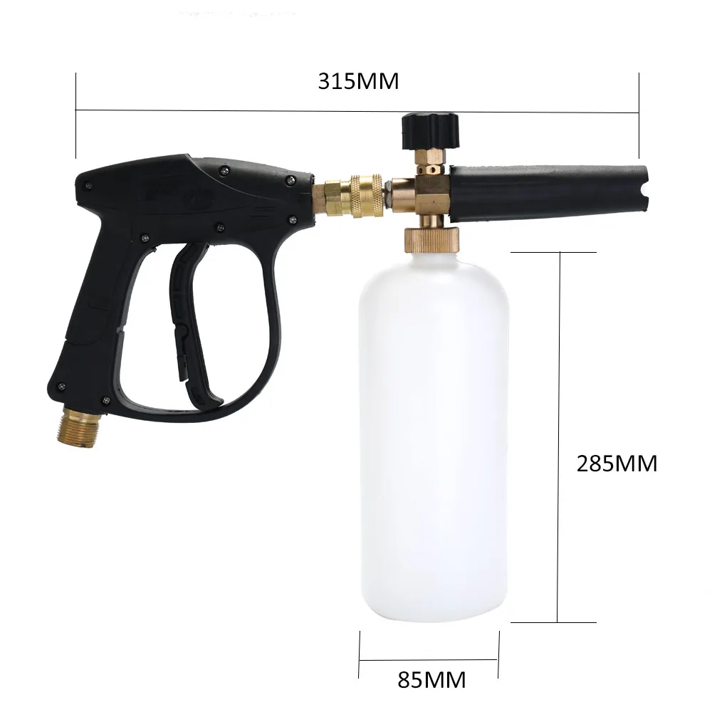 

Car Styling High Pressure Foam Gun Foam Lance Professional Tools of Automobiles Foam Generator Car Washer