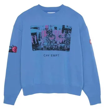 

C.E19AW CAVEMPT Sweatshirts Crewneck Men Woman 1:1 High-Quality CAVEMPT Fashion Casual Hip-hop Cav Empt Hoodie Pullover