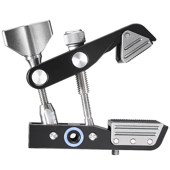 

Crab Clamp Fixed Clip Portable Travel Photography Bracket Tripod Support Stand for Vlog Video Canon Sony Nikon DSLR