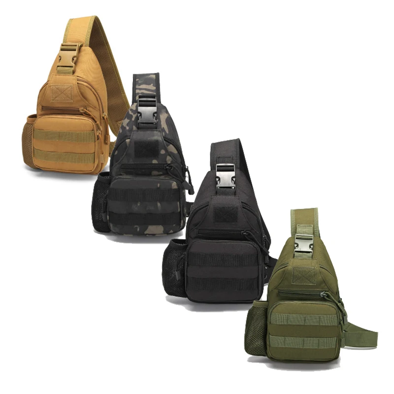 

2020 New Outdoor Military Fan Chest Bags Camouflage Tactical Messenger Bag Multifunctional Riding Sports Outdoor Messenger Bags