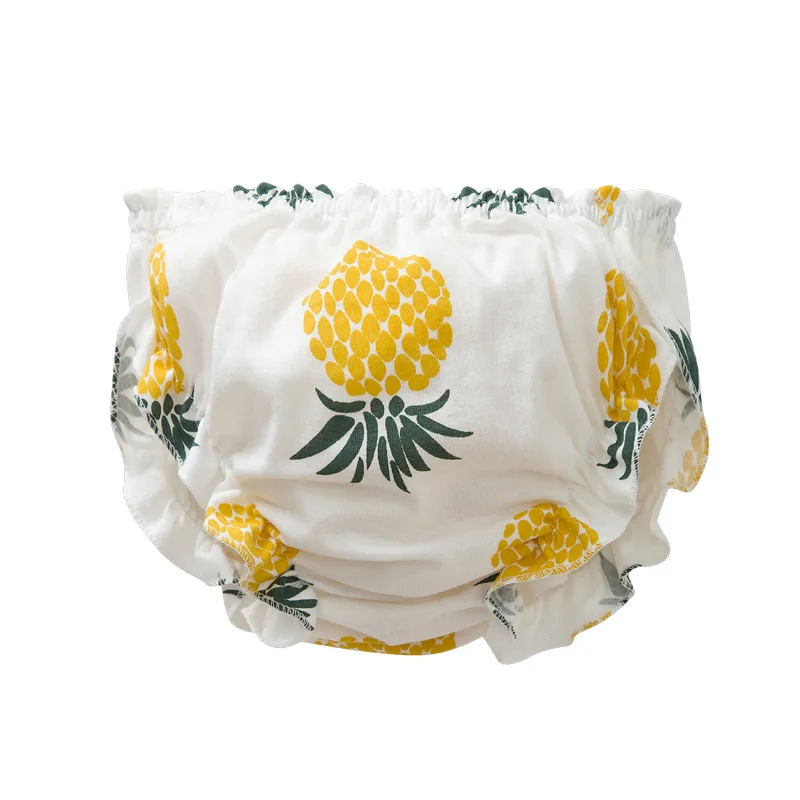 Description Picture 5 of itemFashion Kids 100%Cotton Panties Girl Baby Infant Newborn Cute Fruit Print Underpants for Children Gift Baby Boy Underwear