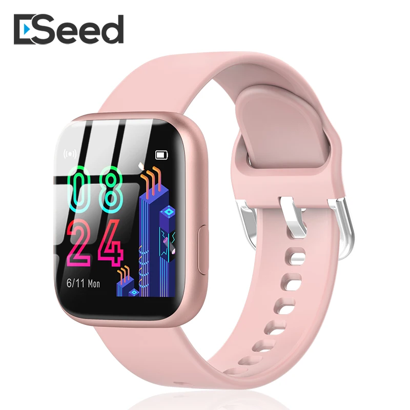 

ESEED P4 Women Smart watch IP67 Waterproof Full Screen Touch 20 days long standby Heart rate smartwatch men for android ios