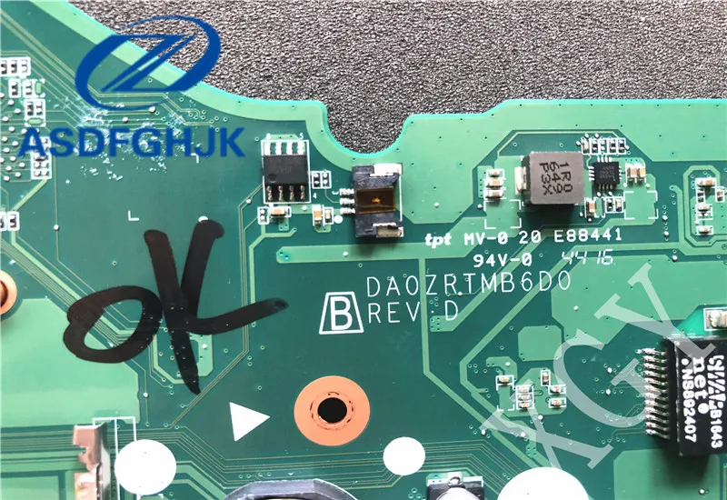 Материнская плата для ноутбука acer Aspire E5-573G E5-573 материнская плата i7-5500U NB. MVM11.004 DA0ZRTMB6D0 DDR3L тест нормально