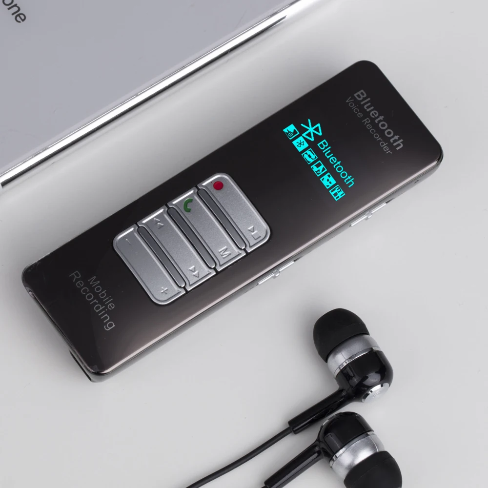 Bluetooth voice recorder can record mobile phone