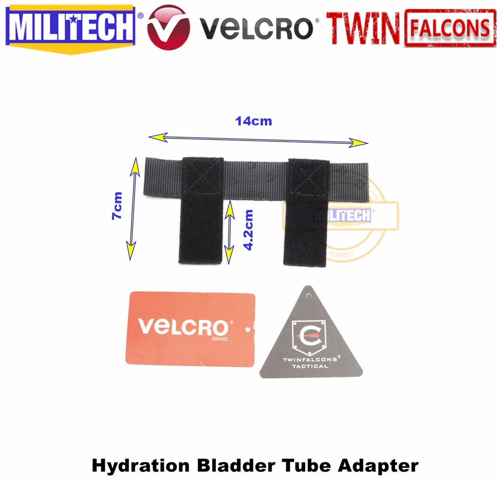 MILITECH TWINFALCONS TW Гидратация мочевого пузыря адаптер Трубчатый Адаптер для водяного пузыря разъем для JPC 2,0 FCSK Slickster CQC CQB