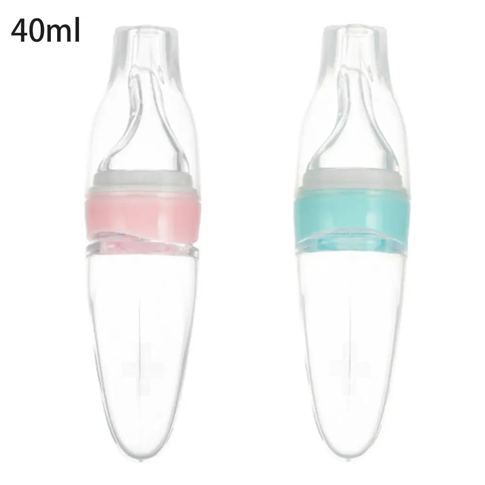 

Baby Medicine Dispenser Pacifier Silicone Squeezing Feeding Water Juice Bottle smart Feeding Device Flatware Utensils dispenser