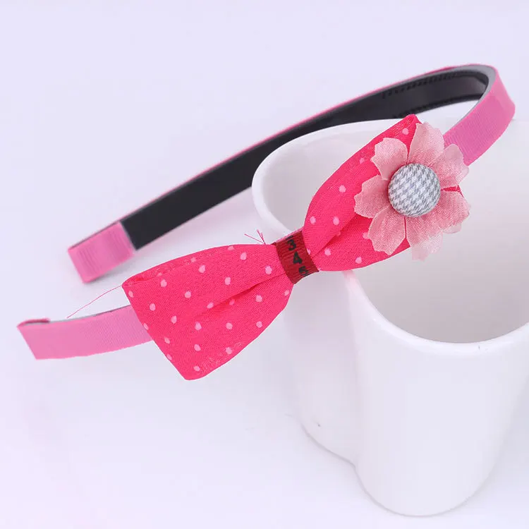 Аксессуары для волос красочные ручной работы Фея Принцесса HairbandsCute девушки волосы группы детей бабочка головная повязка девушки мультяшная повязка на голову