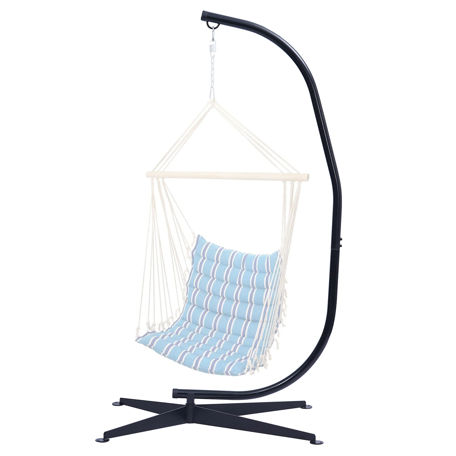 Hammock Chair Stand Metal C Stand Only For Hanging Hammock Chair Porch Swing Indoor Or Outdoor Use Durable 300 Pound Capacity Hammocks Aliexpress