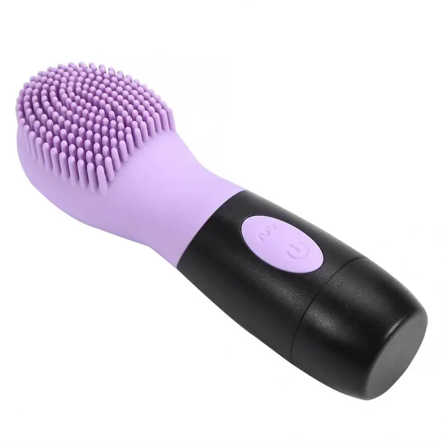 Electric Facial Cleanser Brush Silicone Face Pore Deep Cleansing Vibration Massager Facial Vibration Brush