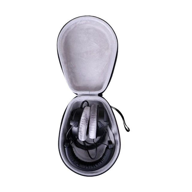 AKG K240 Studio Professional Semi-Open Over-Ear Stereo Headphones Bundle  with Hard Shell Headphone Case (2 Items)