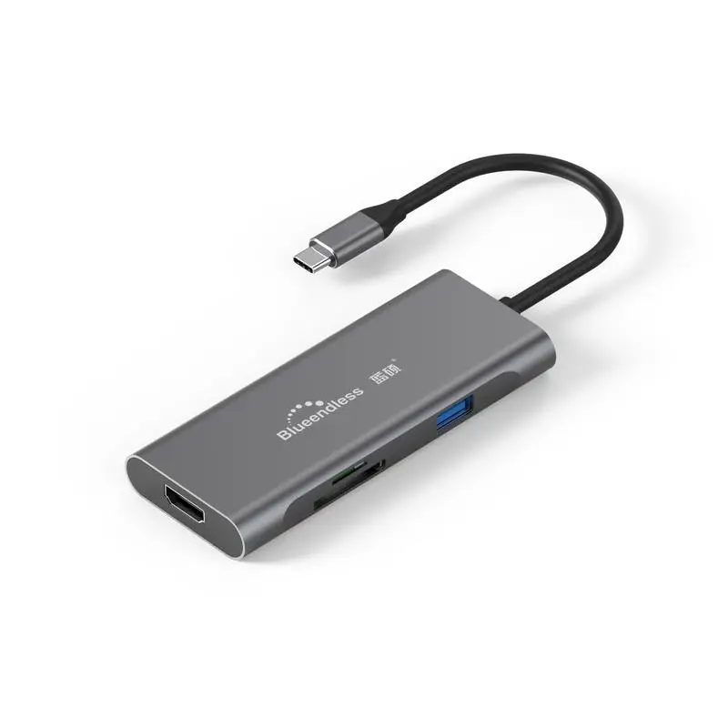 

Blueendless USB-C Type C 3.0 Splitter USB C HUB to Multi USB 3.0 HDMI Adapter for MacBook Pro Accessories USB C HUB