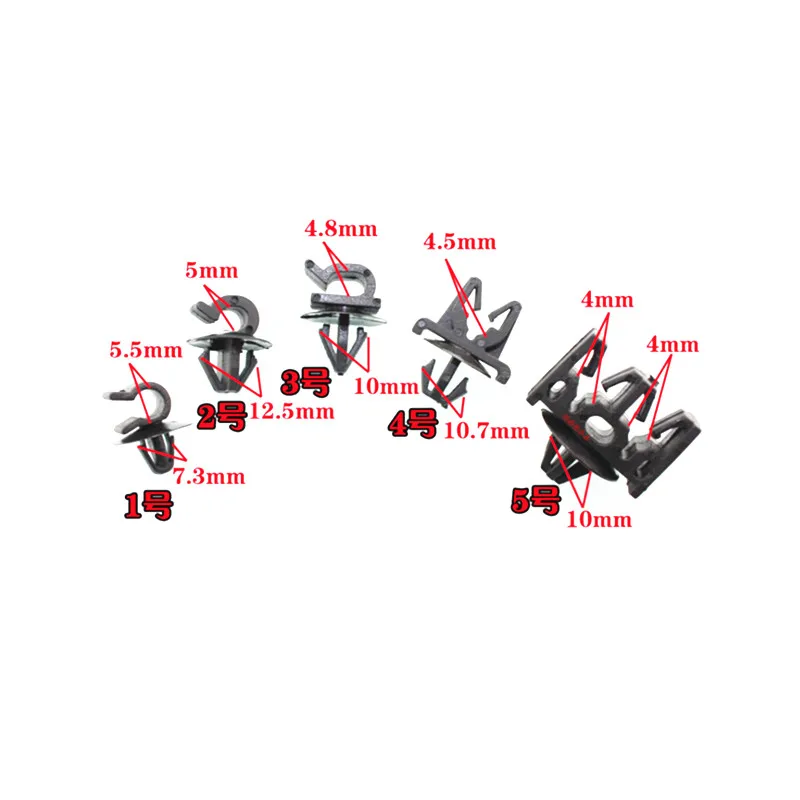 5 шт. пластиковые крепежные элементы|fastener rivet|plastic fastenersrivet fastener |