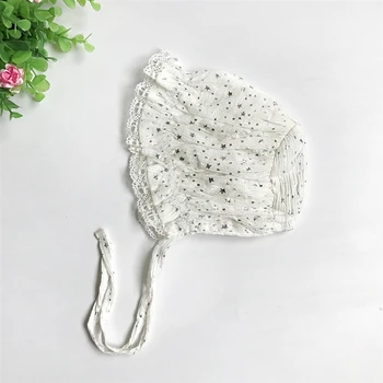 

Lace Newborn Baby Hat Cute Cotton Kids Baby Girl Hat Cap Princess Infant Toddler Baby Bonnet Girls Summer Sun Hat Gifts