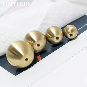 

Gold Round shape Solid Brass Cabinet Knobs and Handles Cupboard Wardrobe Vintage Knobs Drawer Pull with Designer baseplate