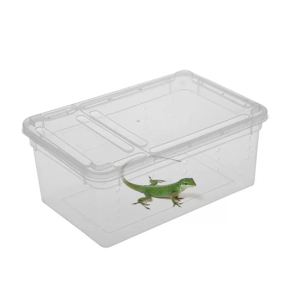 Ящик для рептилий, коробка для разведения, коробка для разведения, угол для ресниц, паук, лягушка, насекомое, черепаха, игрок, змея, против побега, коробка для разведения