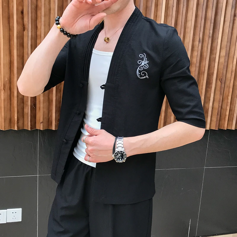 Облегающий комплект твитрижа Mannen Moda Hombre 5 Kleuren elastissche Tail Broek Trui рубашка Zomer Mannen набор jas En Broek