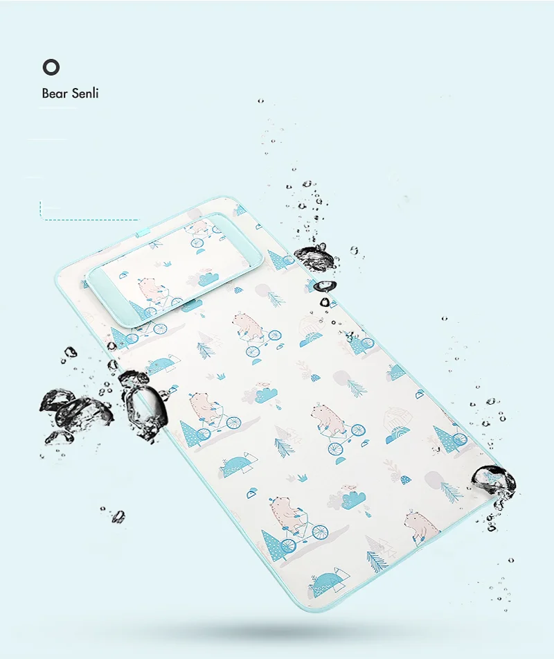 Детский коврик-головоломка в художественном стиле, антибактериальный коврик/детские коврики, игрушки, ковер/Летний коврик для сна для детей
