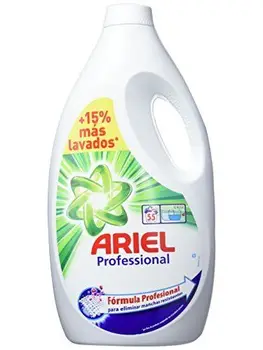 

Ariel Professional - Pack de 2 botellas de detergente líquido, 2 x 55 lavados