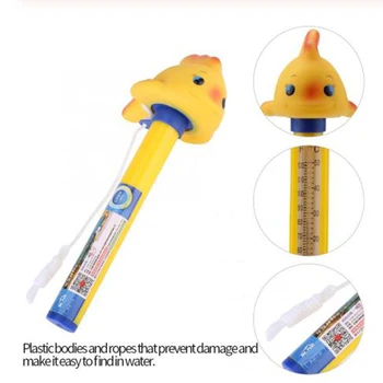 

Cartoon Animal Cute Kids Swimming Pool Temperature Floating Thermometer Floating Thermometer 2020 New Arrival For Home
