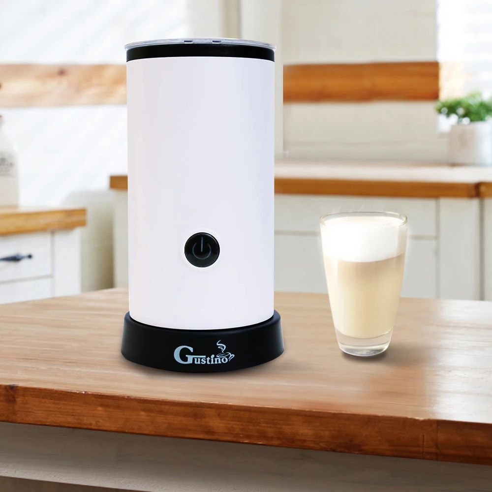 Automatic Milk Frother Coffee Foamer Container Soft Foam Cappuccino Maker Electric EU/UK Plug | Бытовая техника
