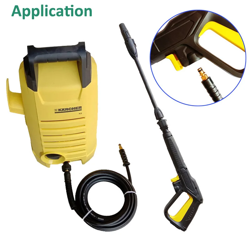 Replacement Pressure Washer Gun Car Wash Cleaning Water Spray Gun Lance Nozzle Tip Pistol Lance Wand Nozzle for Karcher K2~K7 5